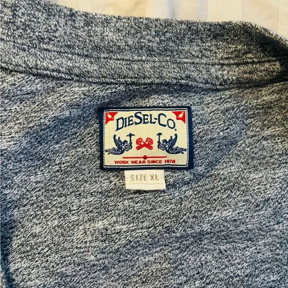 Diesel Men's Heathered Cardigan - Picture 2 of 10